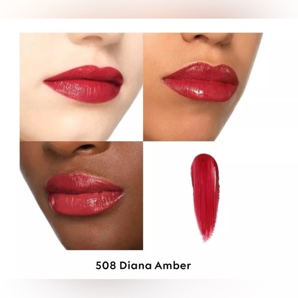 🆕 NIB GUCCI - Rouge A Levres Voile Lip Colour - #508 Diana Amber 3.5g/0.12oz - Picture 5 of 13